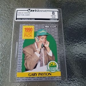 Gary Payton 1990-91 Hoops Rookie Card